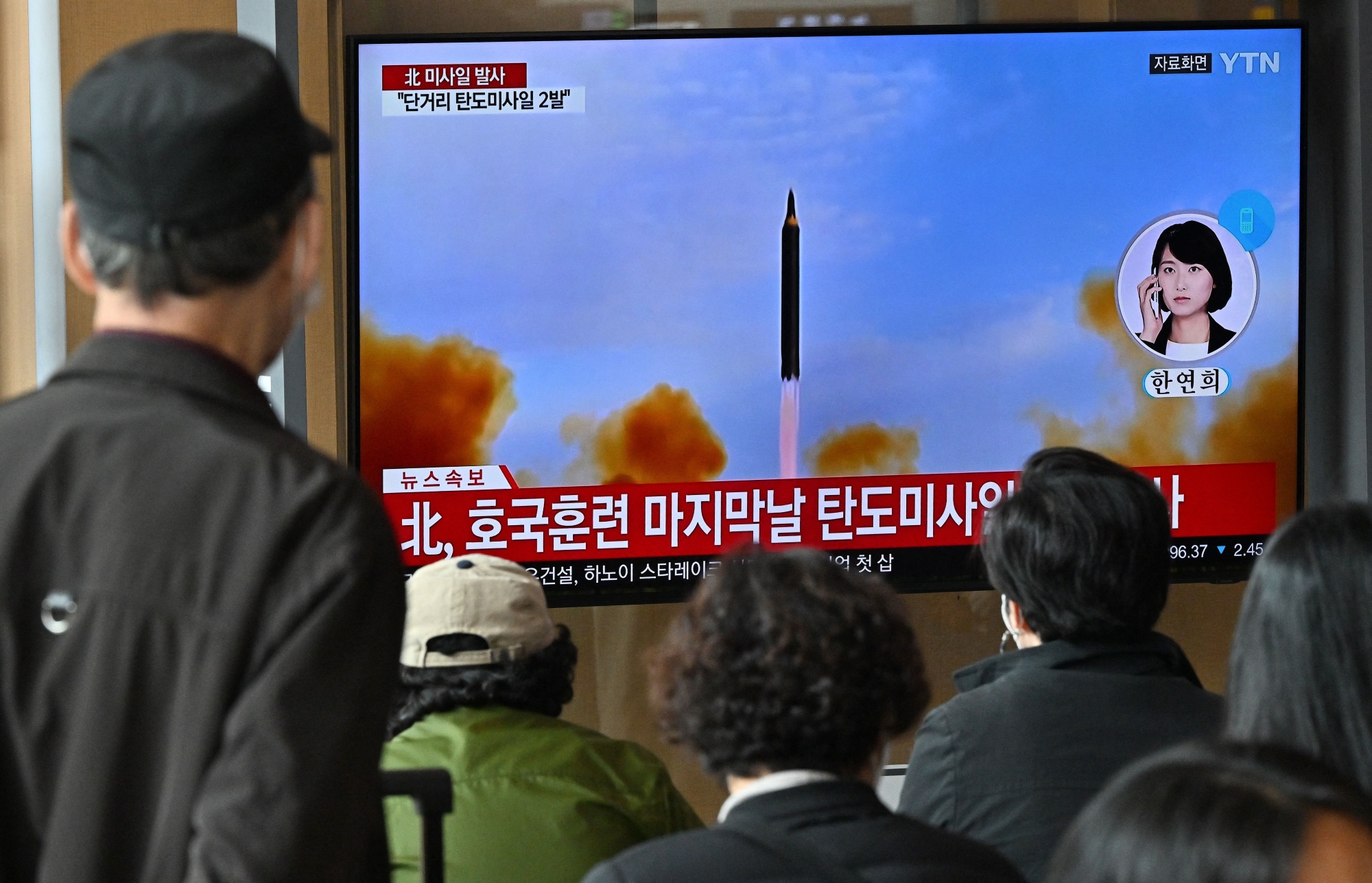 North Korea Fires Two More Missiles As Barrage Continues - Bloomberg