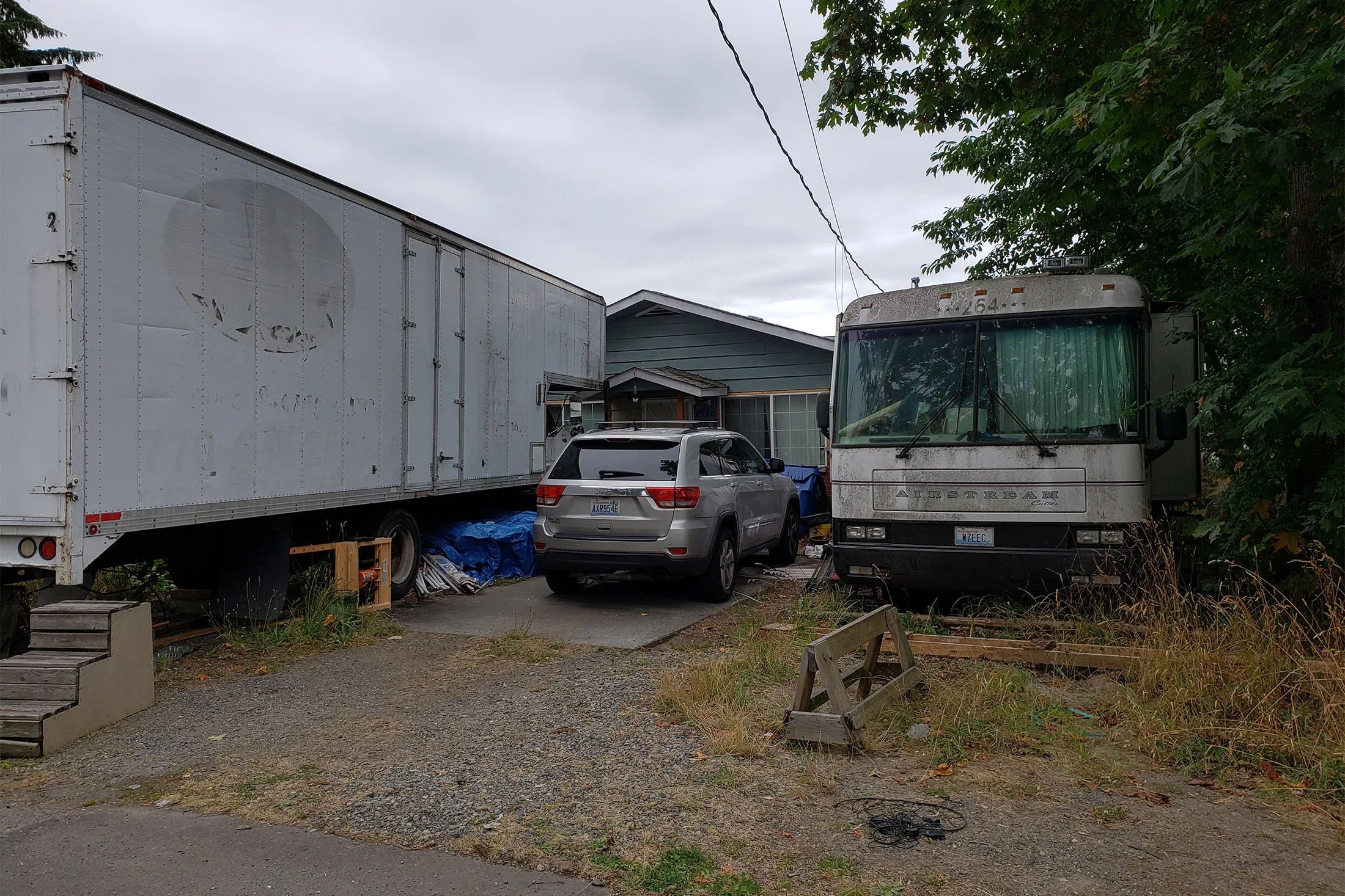 The home of Paige A. Thompson in the Beacon Hill neighborhood of Seattle, Washington on July 30.