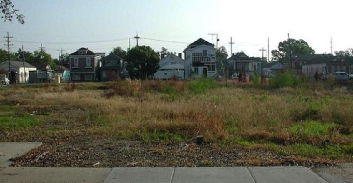 Empty lot. Empty lots.