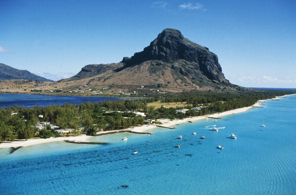 Morne Brabant massif, Mauritius.