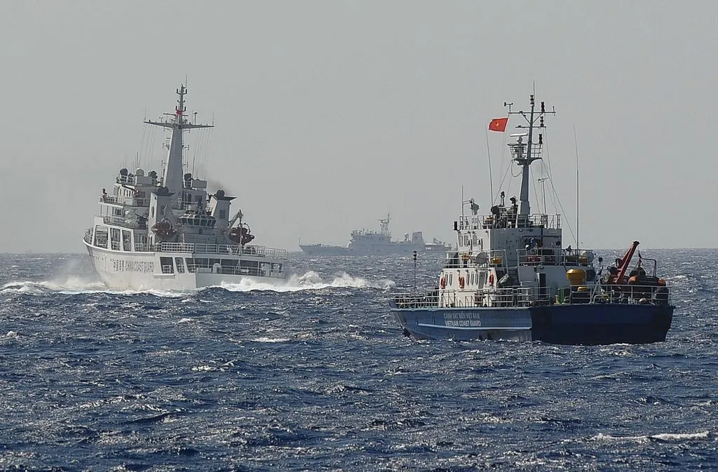 Vietnam&nbsp;chasing China at sea.&nbsp;