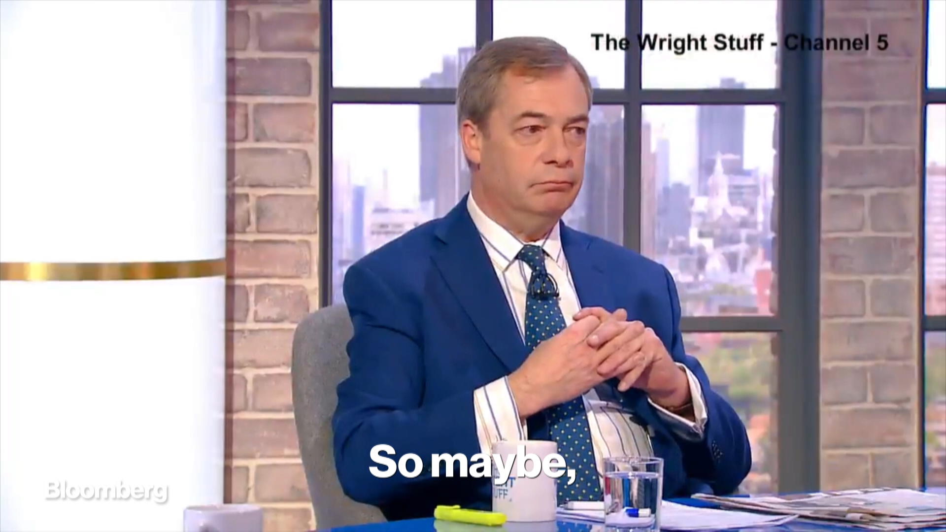 Watch Brexit Champion Farage Says There Should Be A Second Referendum ...