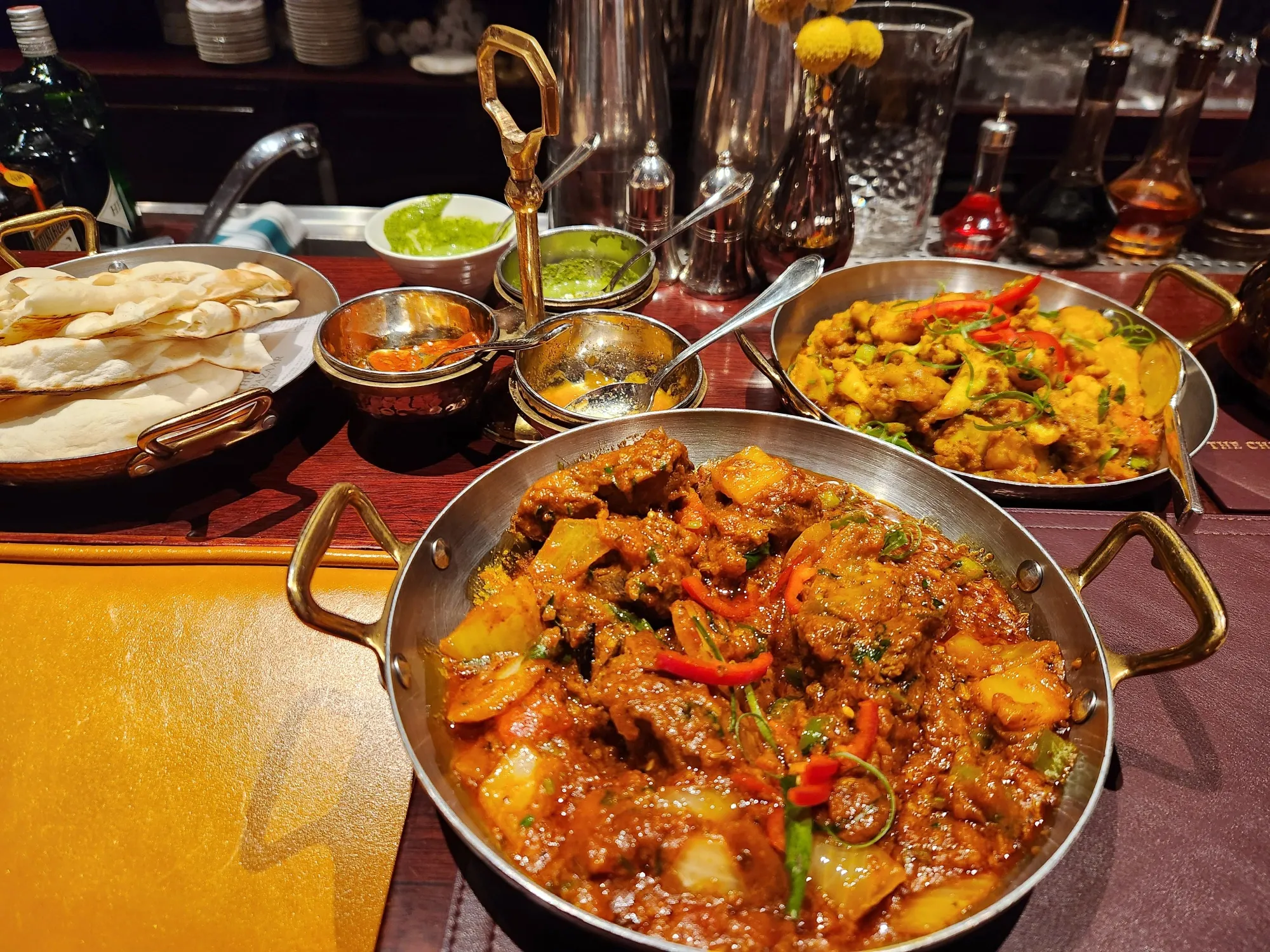 Lamb curry at the Chinnery.