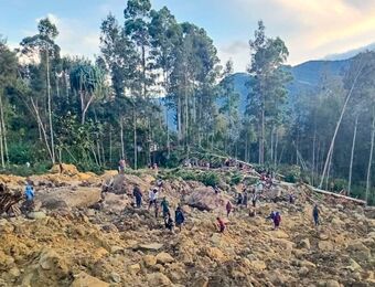 relates to UN migration agency estimates more than 670 killed in Papua New Guinea landslide
