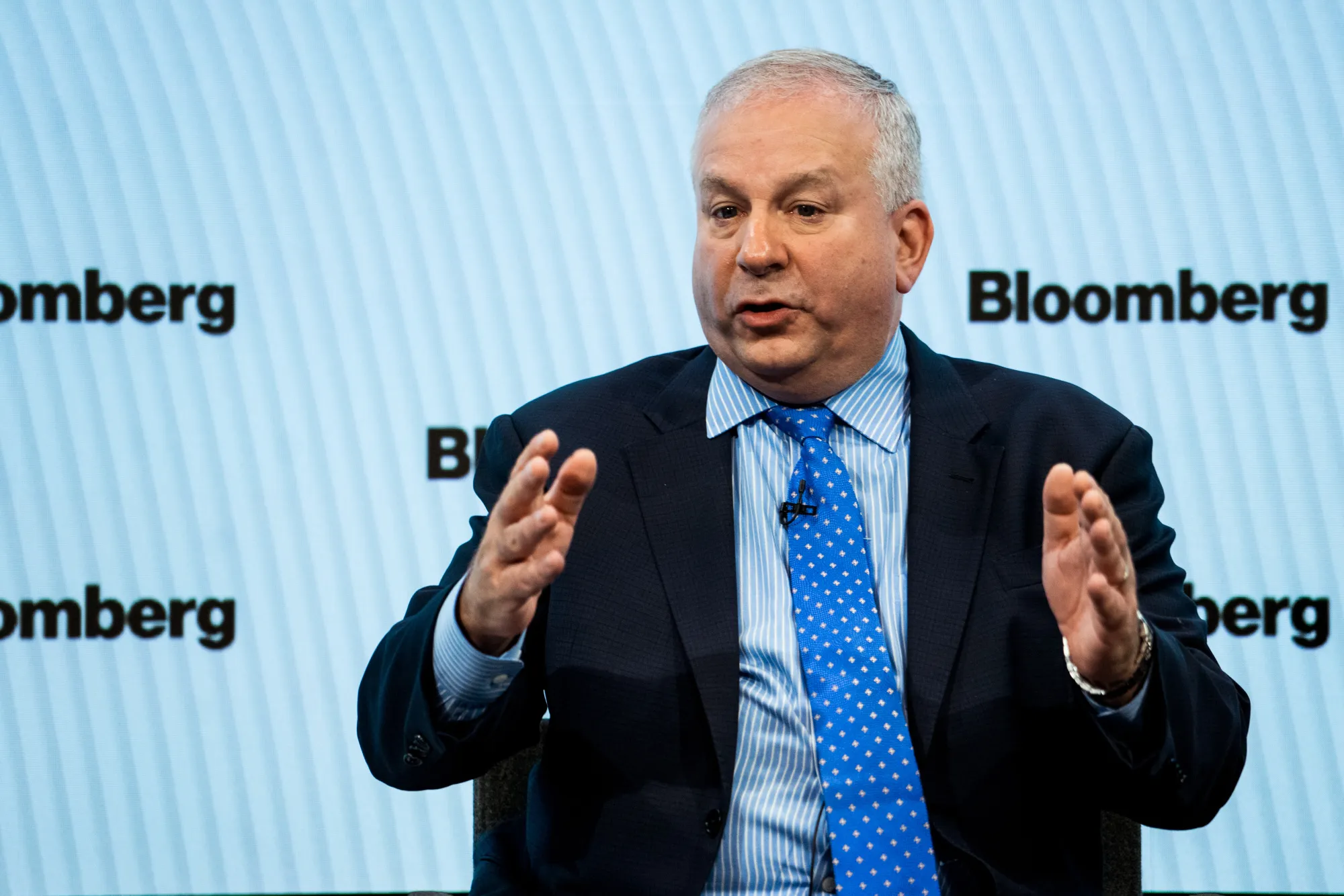 David Rosenberg, chief economist and strategist for Gluskin Sheff & Associates Inc., speaks during the Bloomberg Canadian Fixed Income Conference in New York, U.S., on Tuesday, Sept. 26, 2017. The conference offers an in-depth look at the market for Canadian bonds.