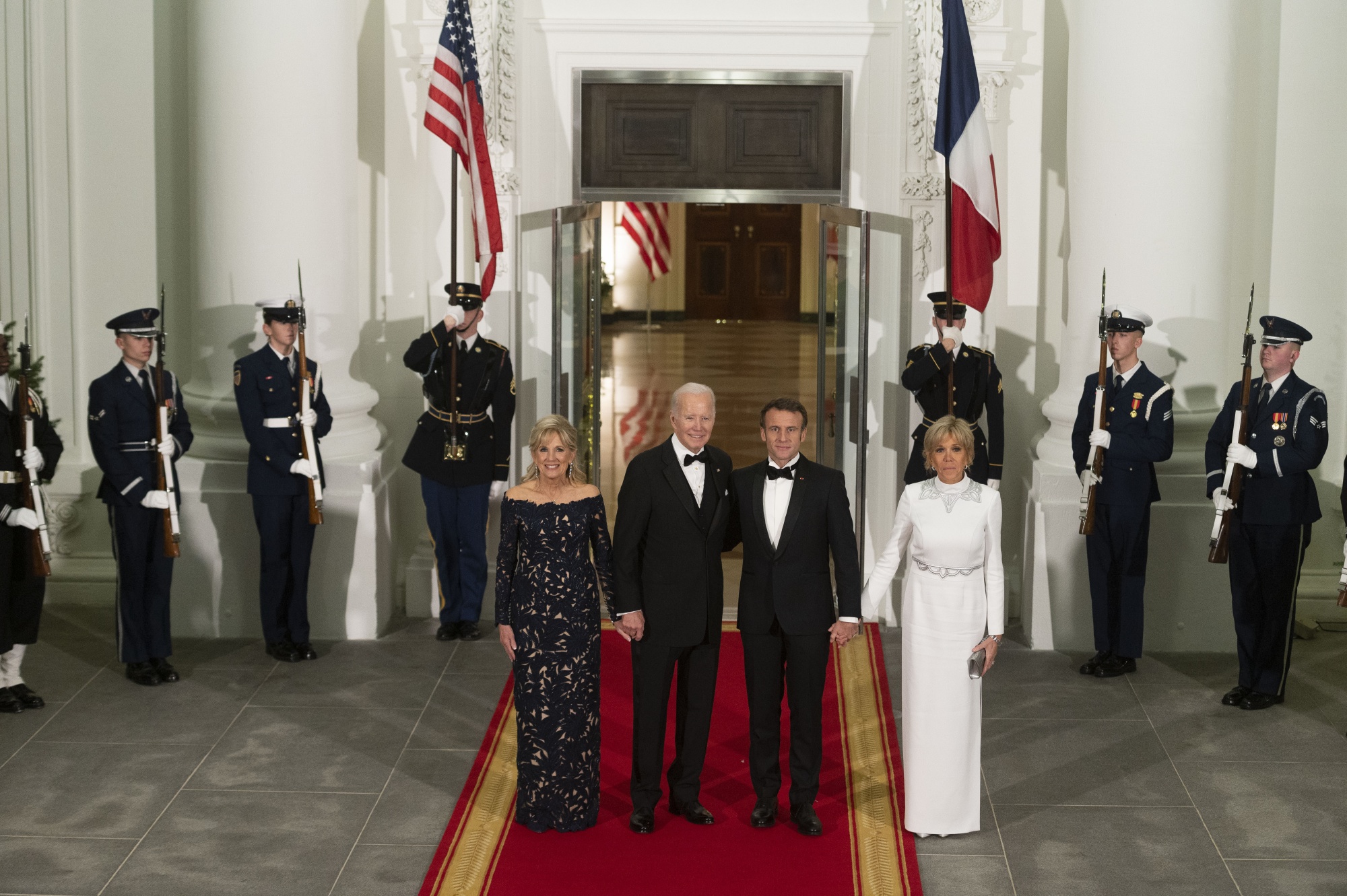 Historic presidential visit accompanies Vuitton opening