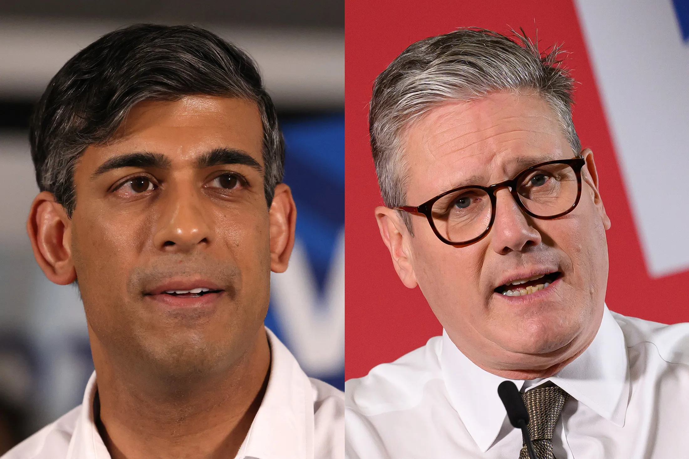 Rishi Sunak and&nbsp;Keir Starmer