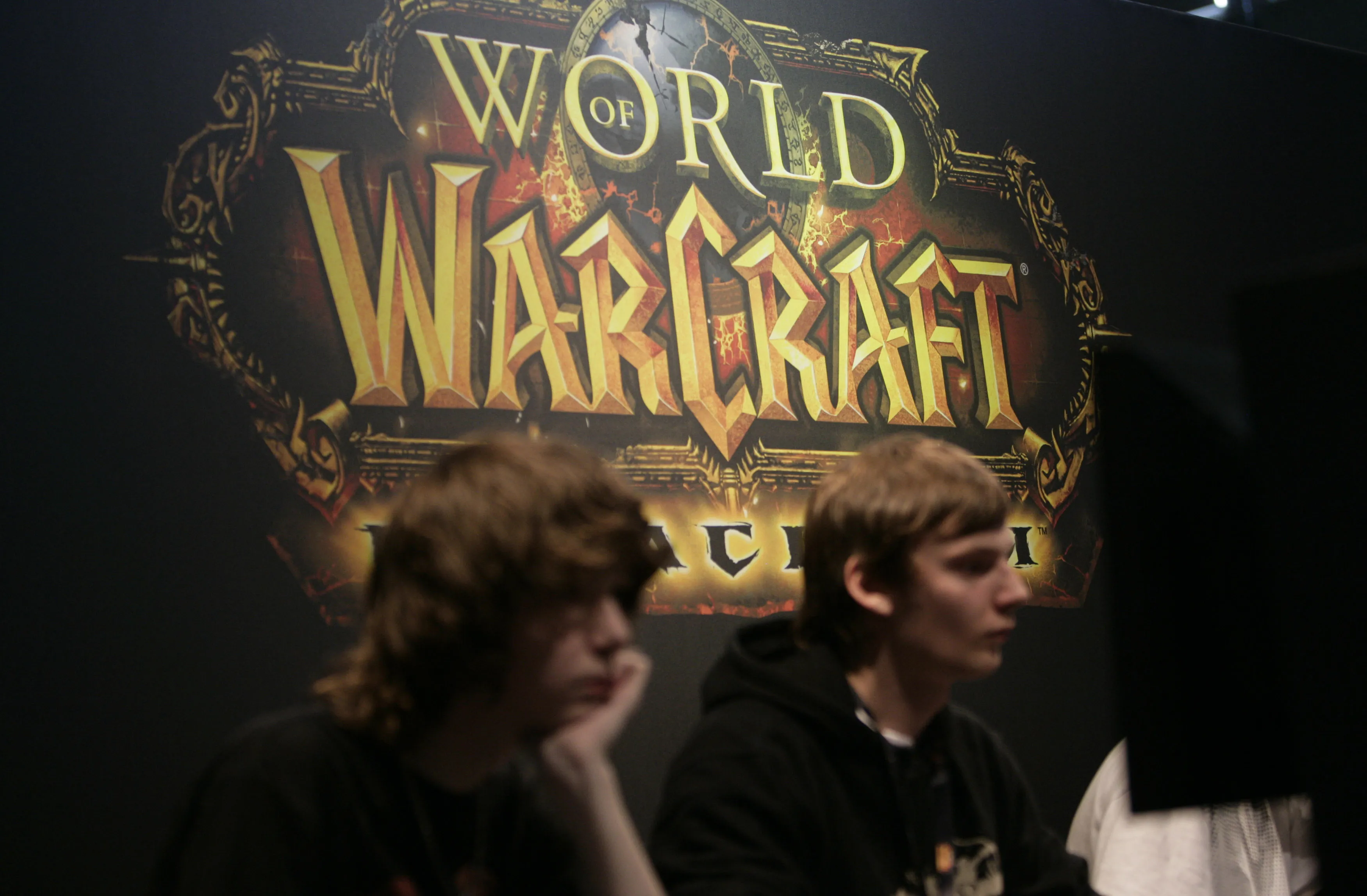 Activision Blizzard Inc.'s "World of Warcraft" video game at the Gamescom event in 2010.