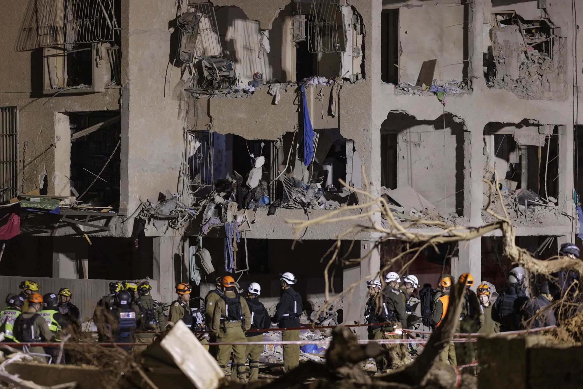 Damage To Israeli CitiesAs War In The Region Rages On