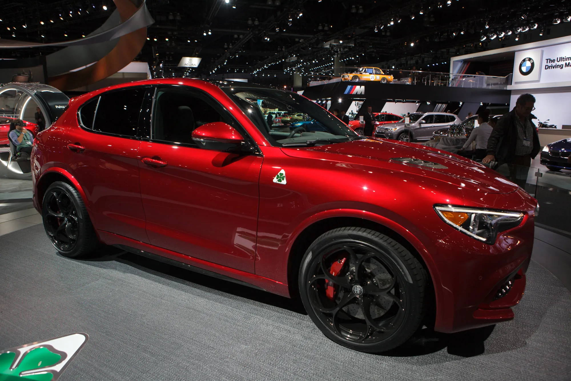 The Alfa Romeo Stelvio Photographer: Troy Harvey/Bloomberg
