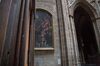 A painting inside Notre Dame in Paris on April 16, 2019.