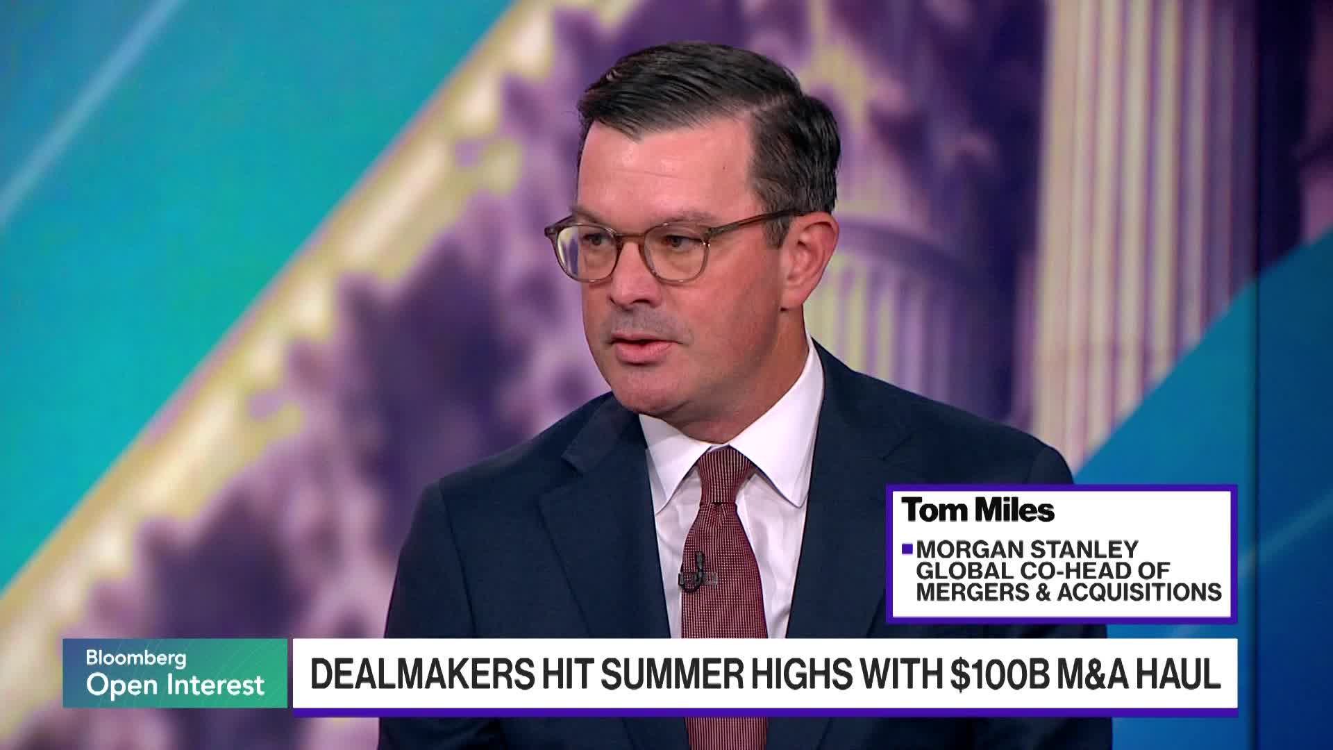 Morgan Stanley Reports 15% Net Income Growth Amid $2.2T Global M&A Surge