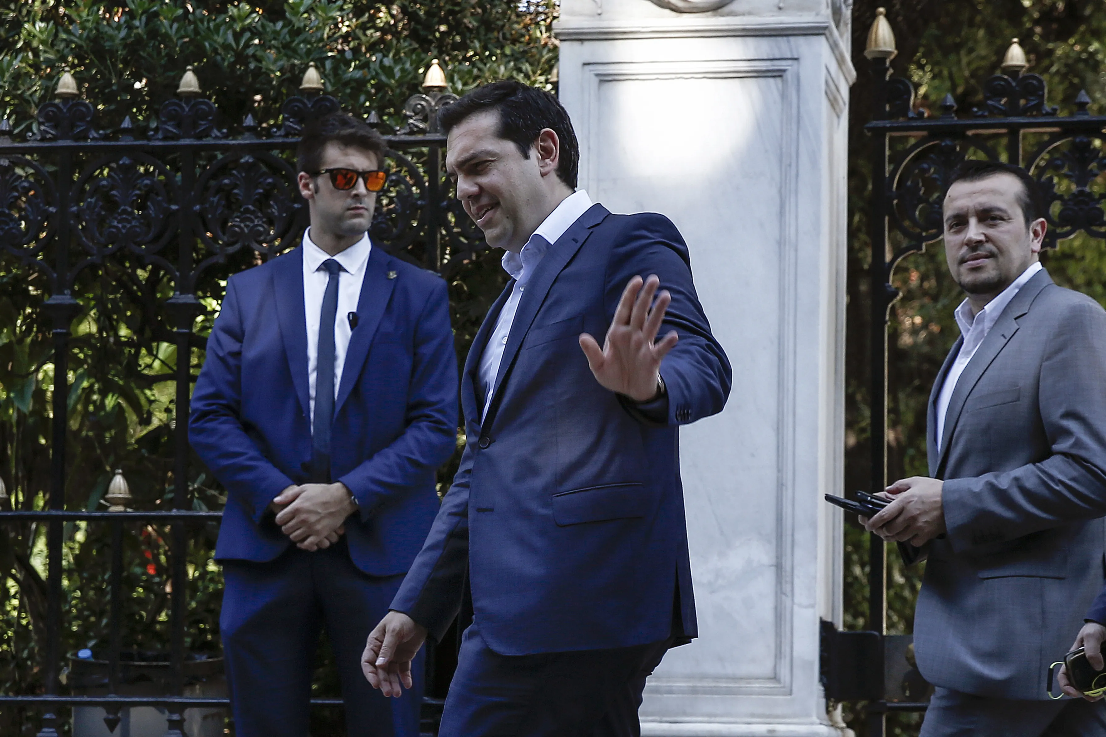 Alexis Tsipras, says it's ok. We have a four-step plan.
