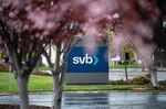 Signage outside Silicon Valley Bank headquarters in Santa Clara, California, US, on Thursday, March 9, 2023. 