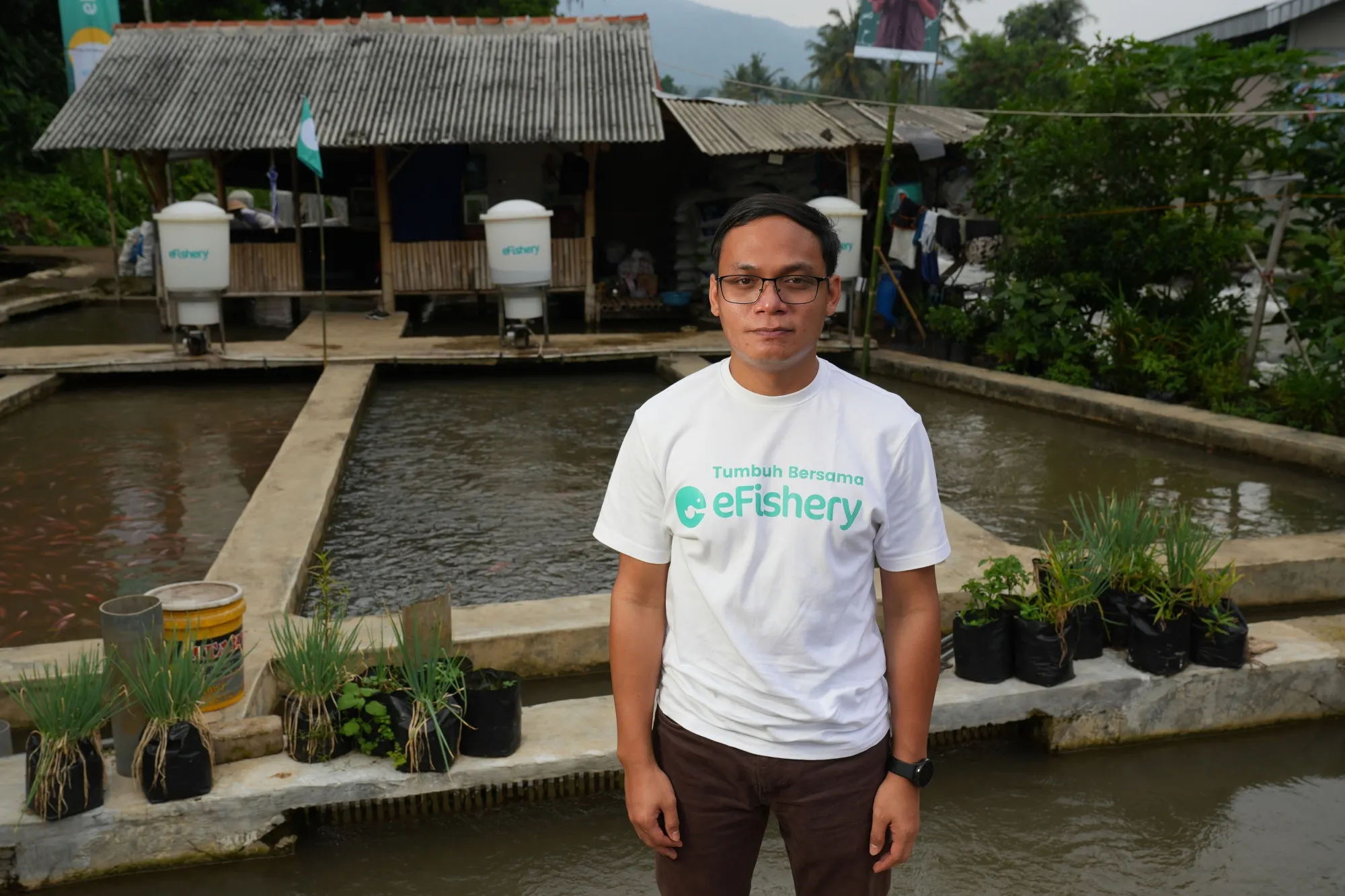 EFishery Founder Gibran Huzaifah in 2022.