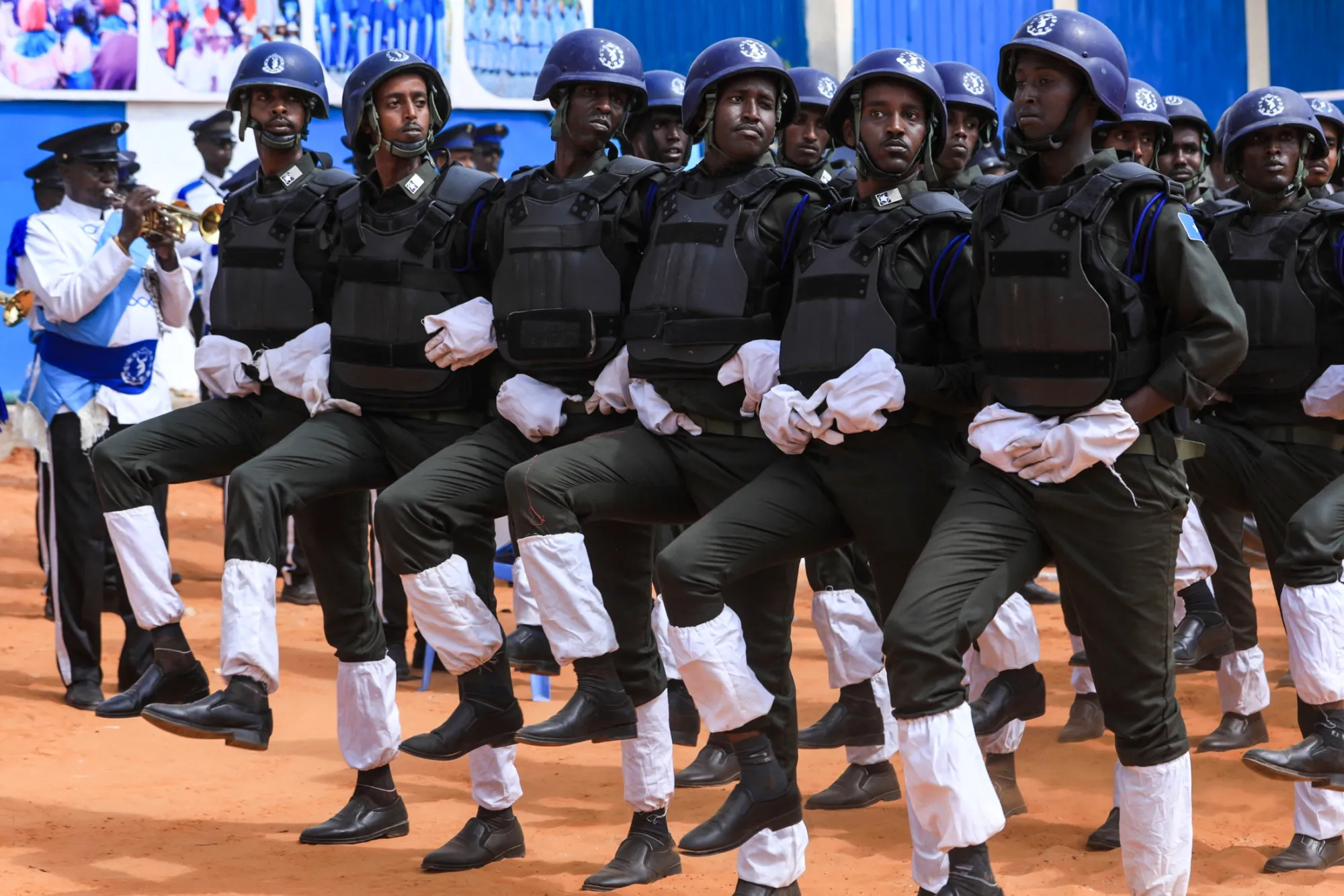 Somalian police.