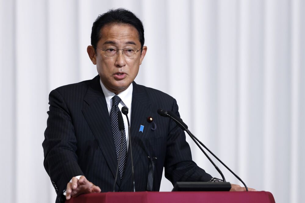 Fumio Kishida, Japan's prime minister