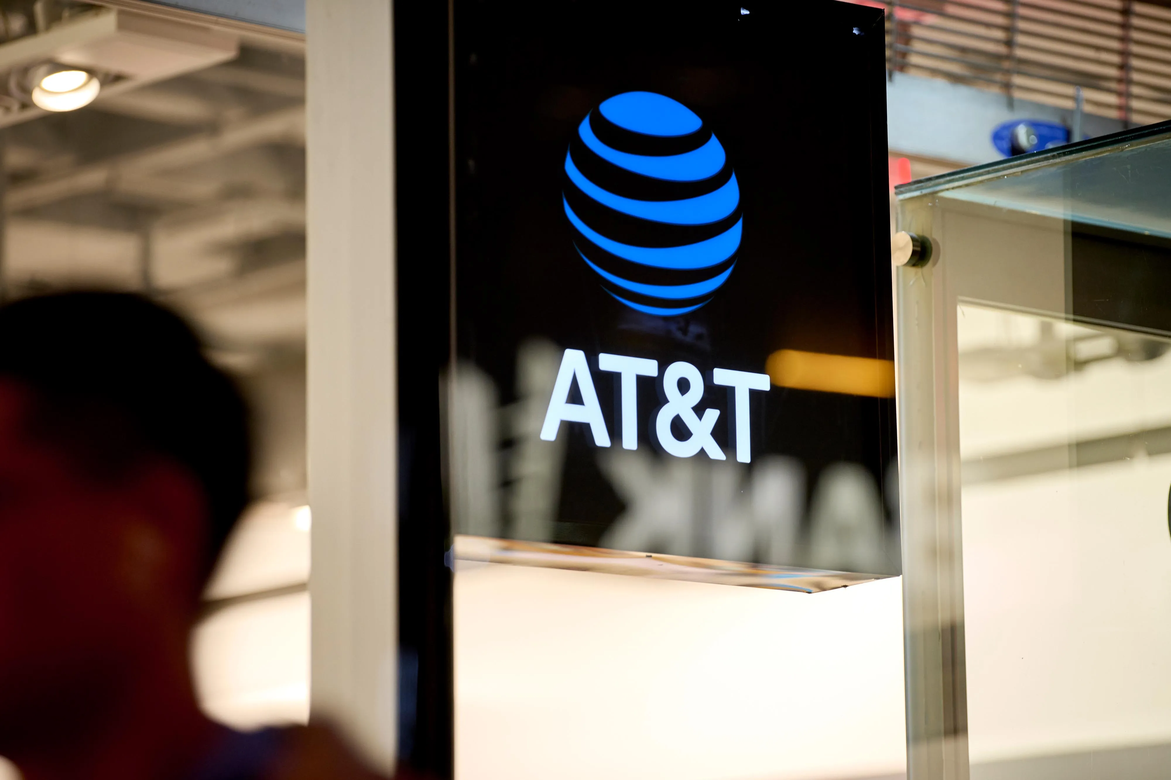 An AT&amp;T store in New York.