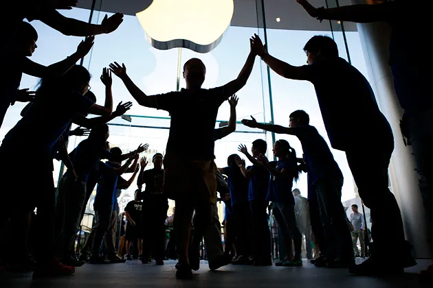 An Apple Store in Beijing