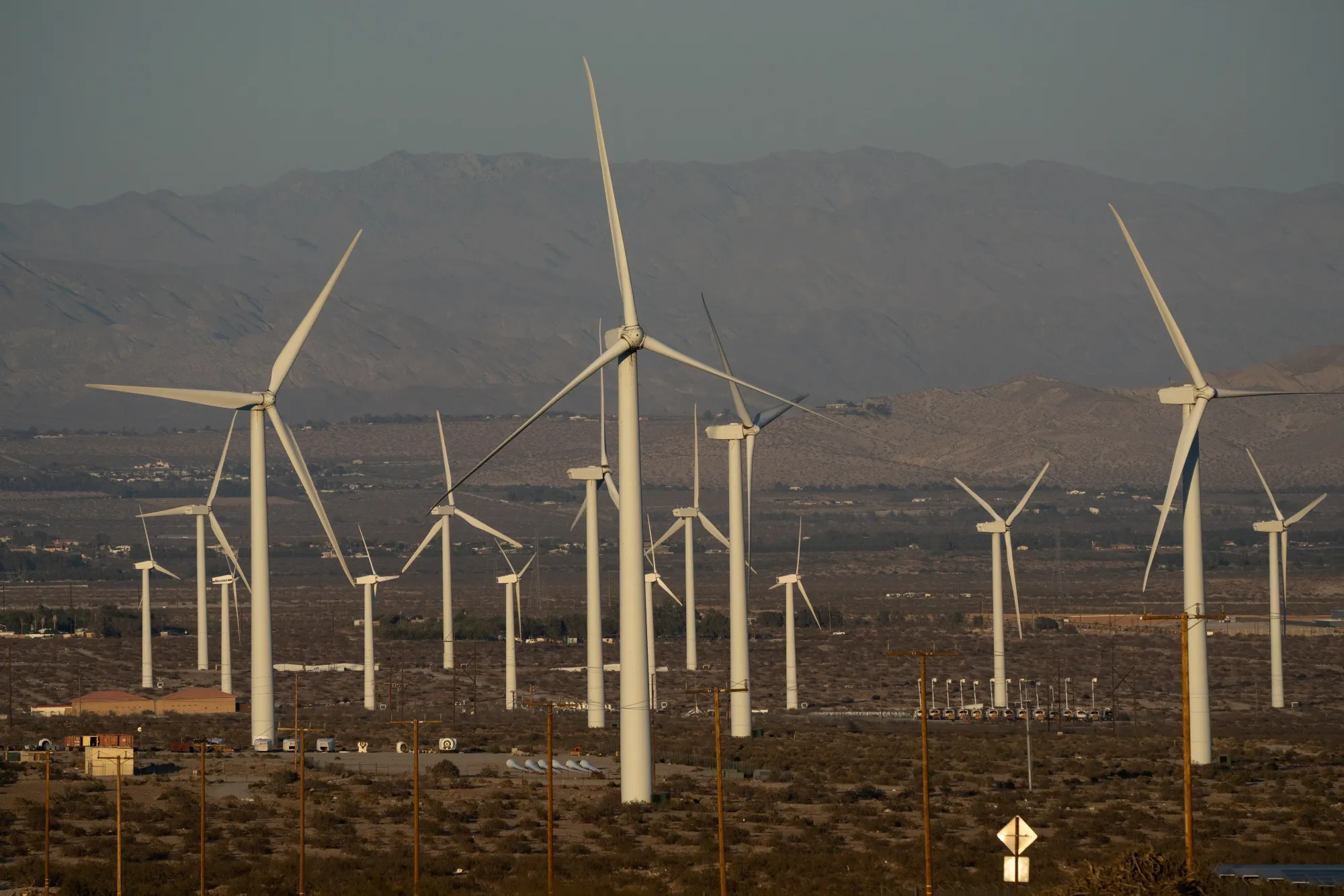 Coachella Valley Wind Farms As Summer Heat To Test California's Electric Grid