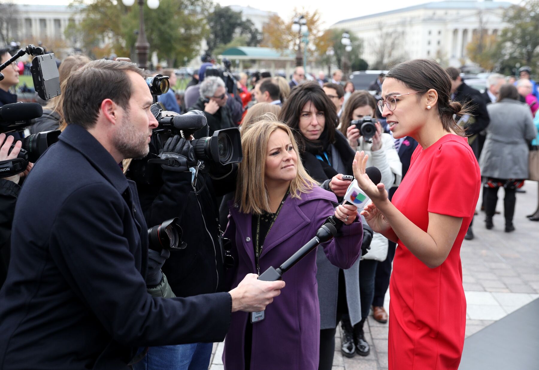 Alexandria Ocasio-Cortez Creates Trump Bump of Her Own - Bloomberg