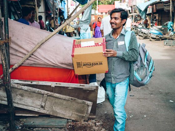 Amazon Wants India to Shop Online, and It’s Battling Walmart for Supremacy