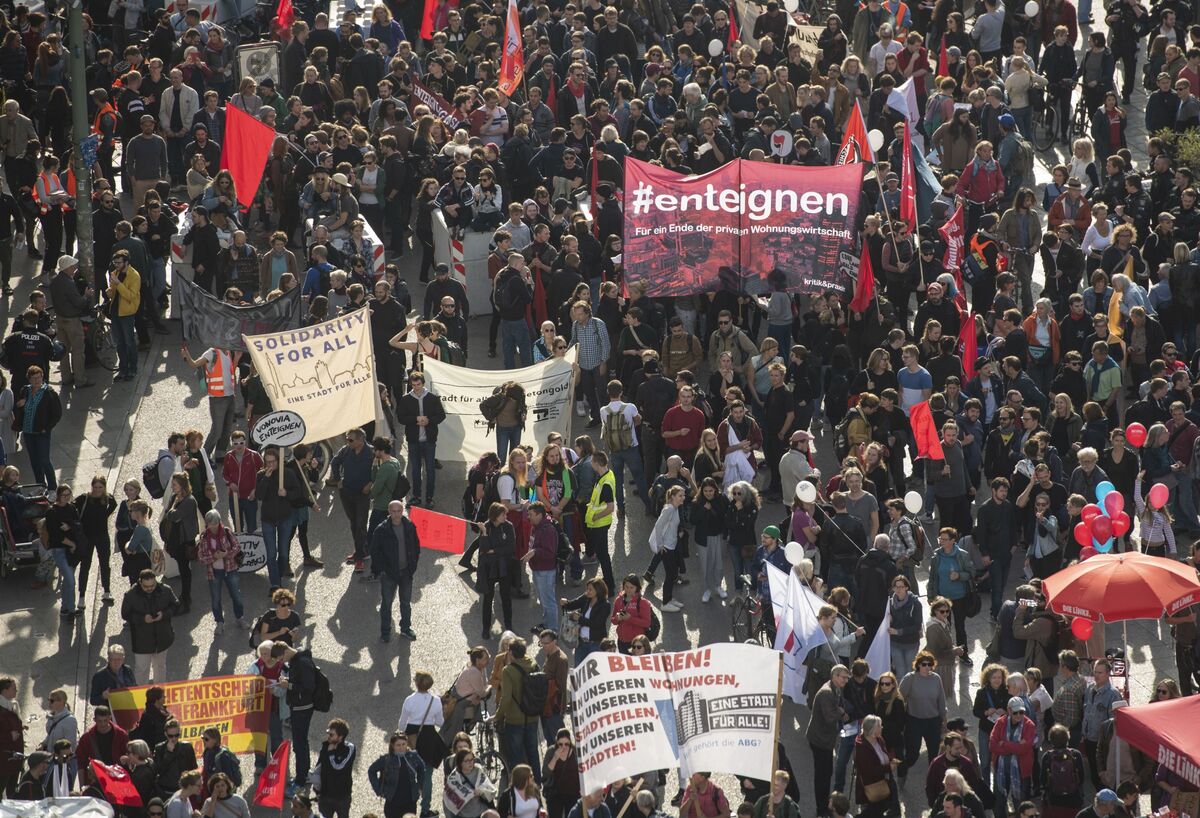 Merkel Faces Heat in Hesse Vote as Housing Anger Boils Over Bloomberg