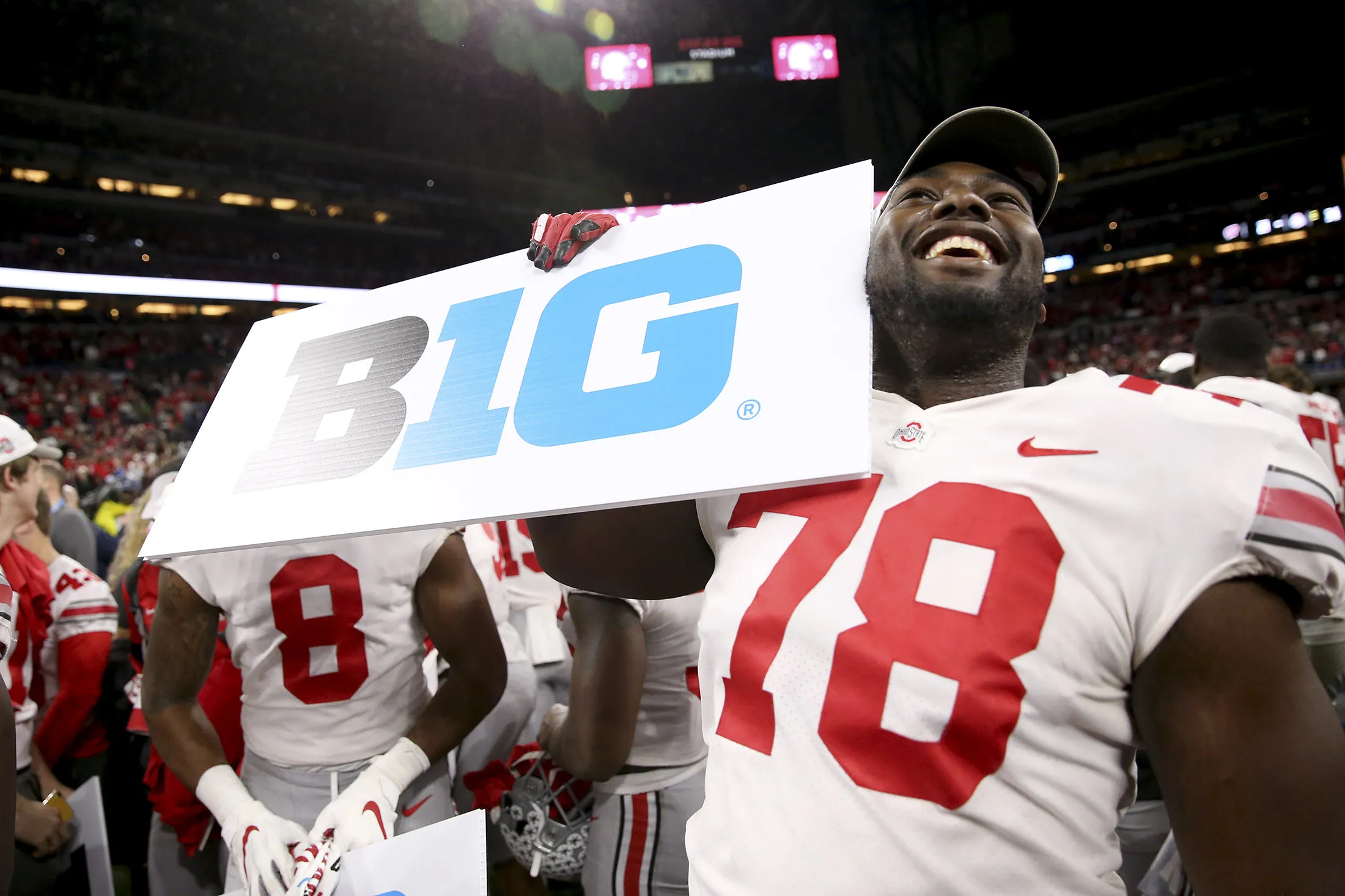 The 2019 Big Ten Championship game in Indianapolis.
