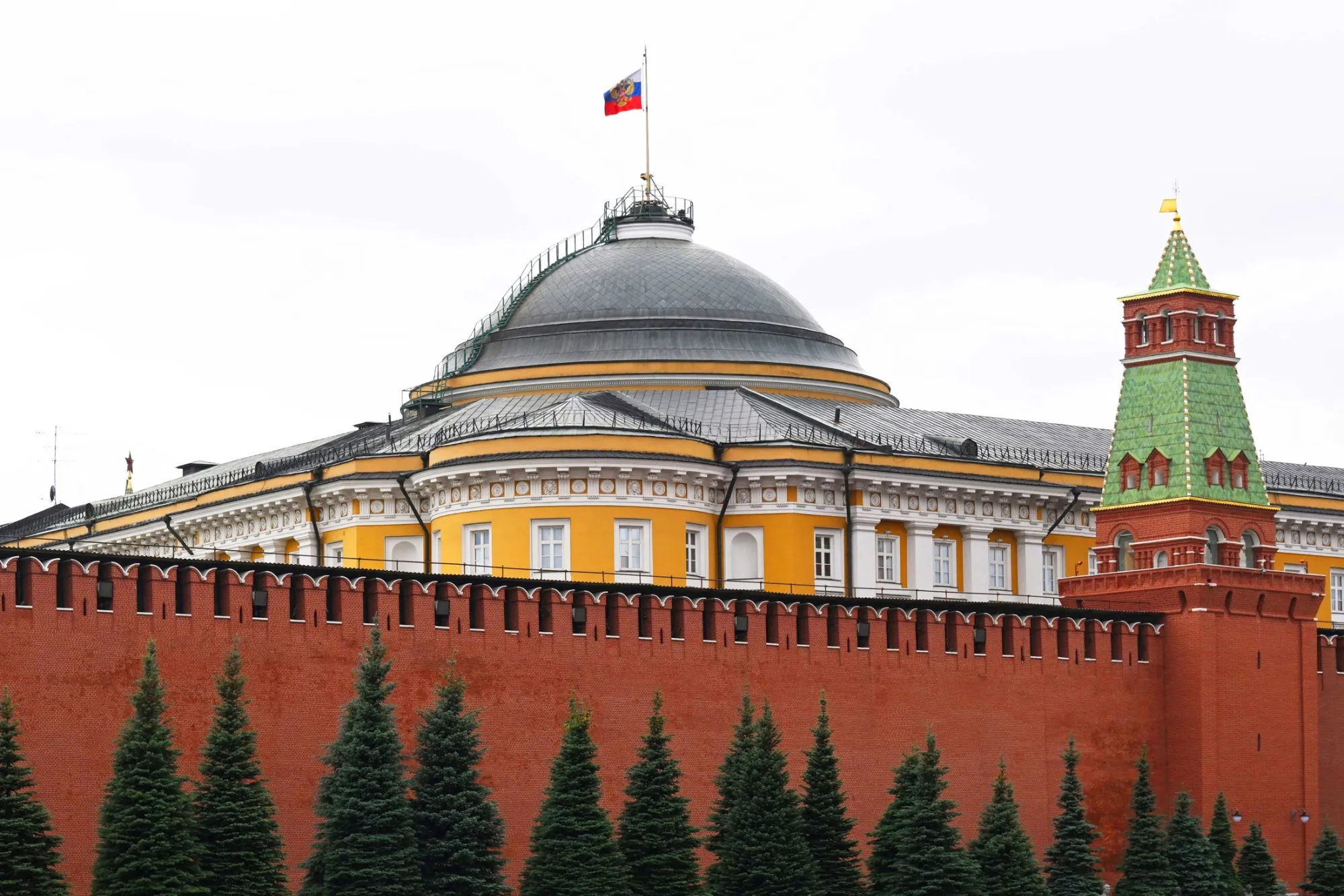 The Kremlin in Moscow.
