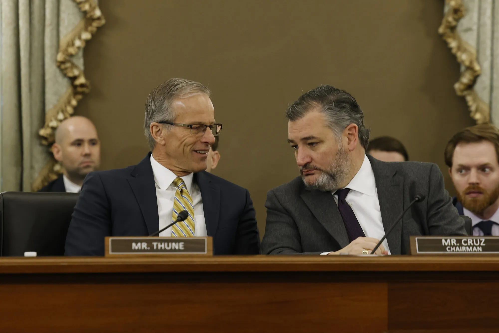 John Thune and&nbsp;Ted Cruz.