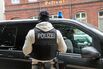 Police conduct searches in Brandenburg, Mecklenburg-Western Pomerania and Hesse, Germany, on May 21.