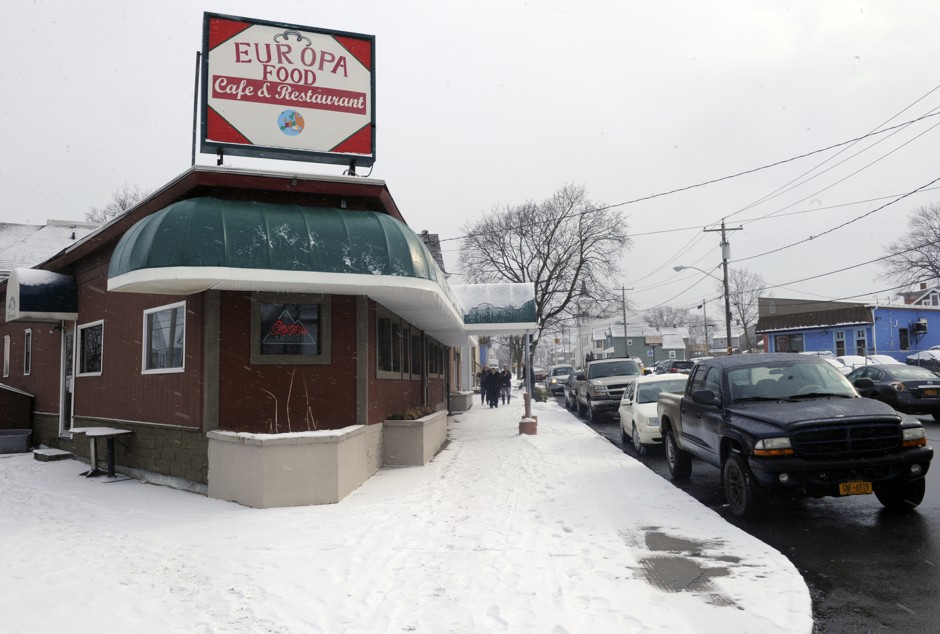 In Utica, New York, a large Bosnian refugee community has helped reinvigorate the area, arresting the city's population slide and opening businesses like Europa Restaurant, one of the oldest Bosnian-owned businesses in the area.