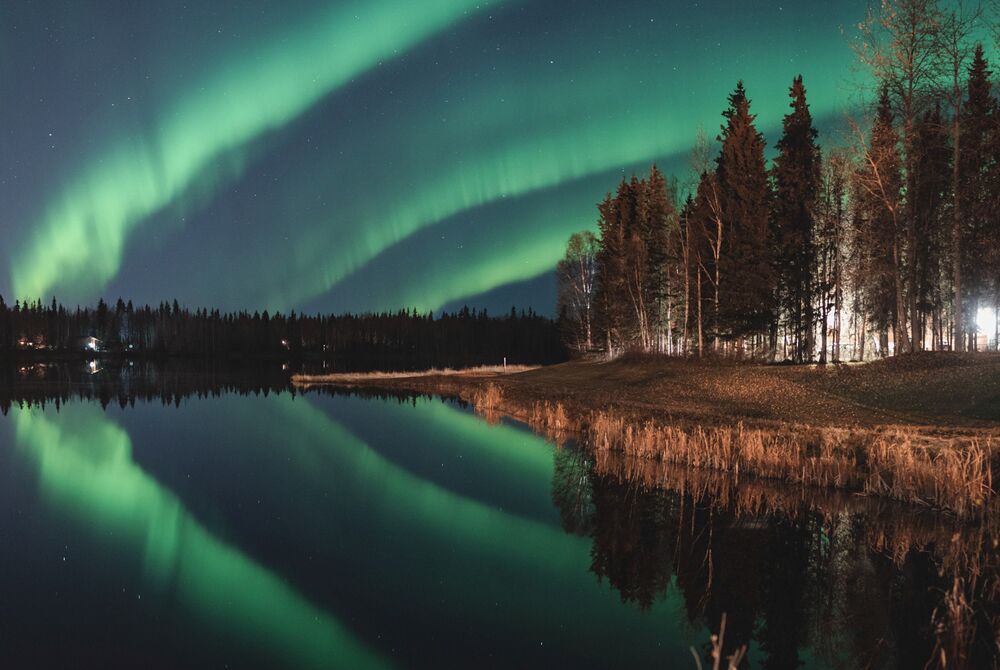 How To See The Northern Lights In Alaska From Home Best Webcams Bloomberg