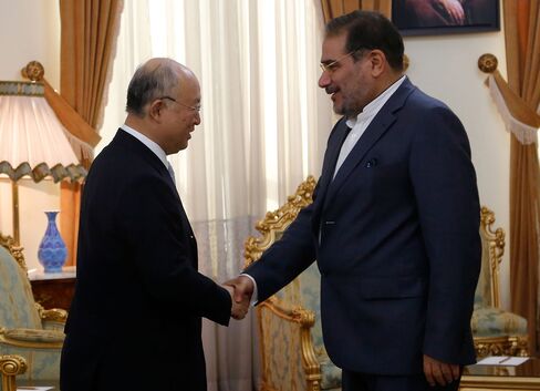 Yukiya Amano and Ali Shamkhani meet in Tehran today