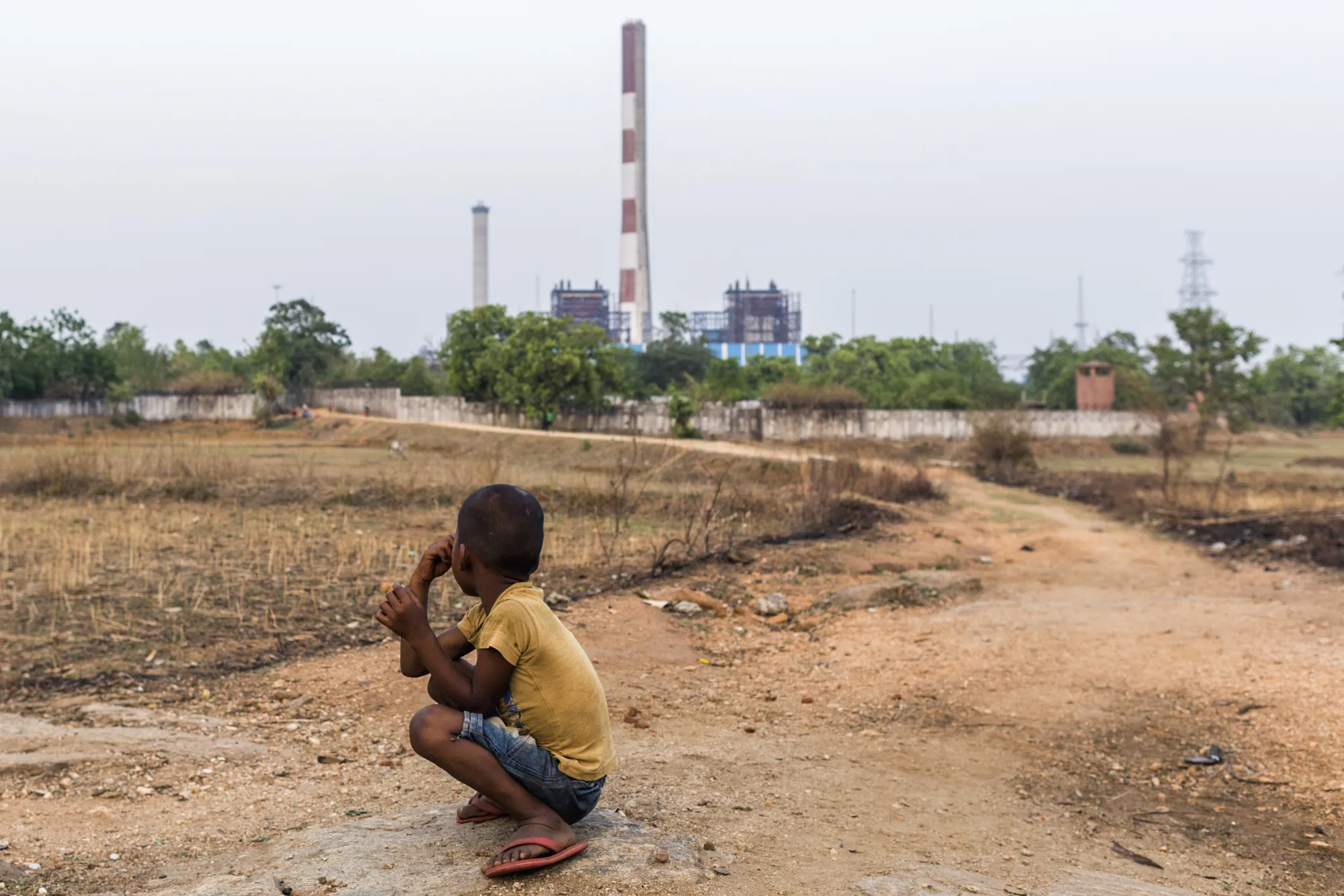 The Matrishri Usha Jayaswal Thermal Power Plant stands in Bana, Jharkhand, India.