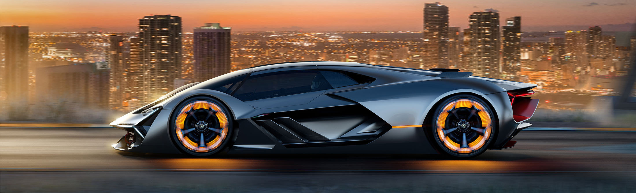 The lamborghini terzo millennio the upcoming 2030 future electric sport car  