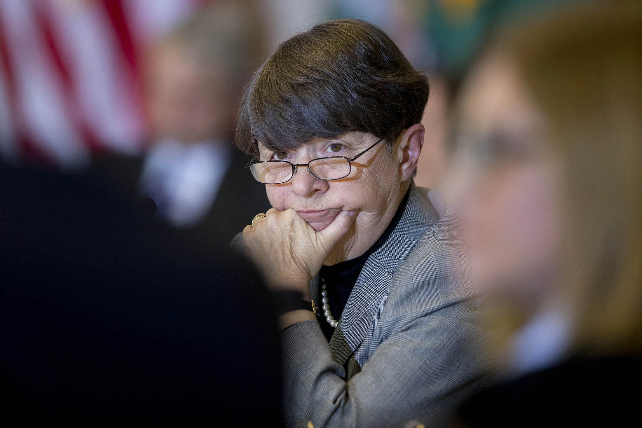Mary Jo White, chairman of the U.S. Securities and Exchange Commission (SEC), photographed in 2014.
