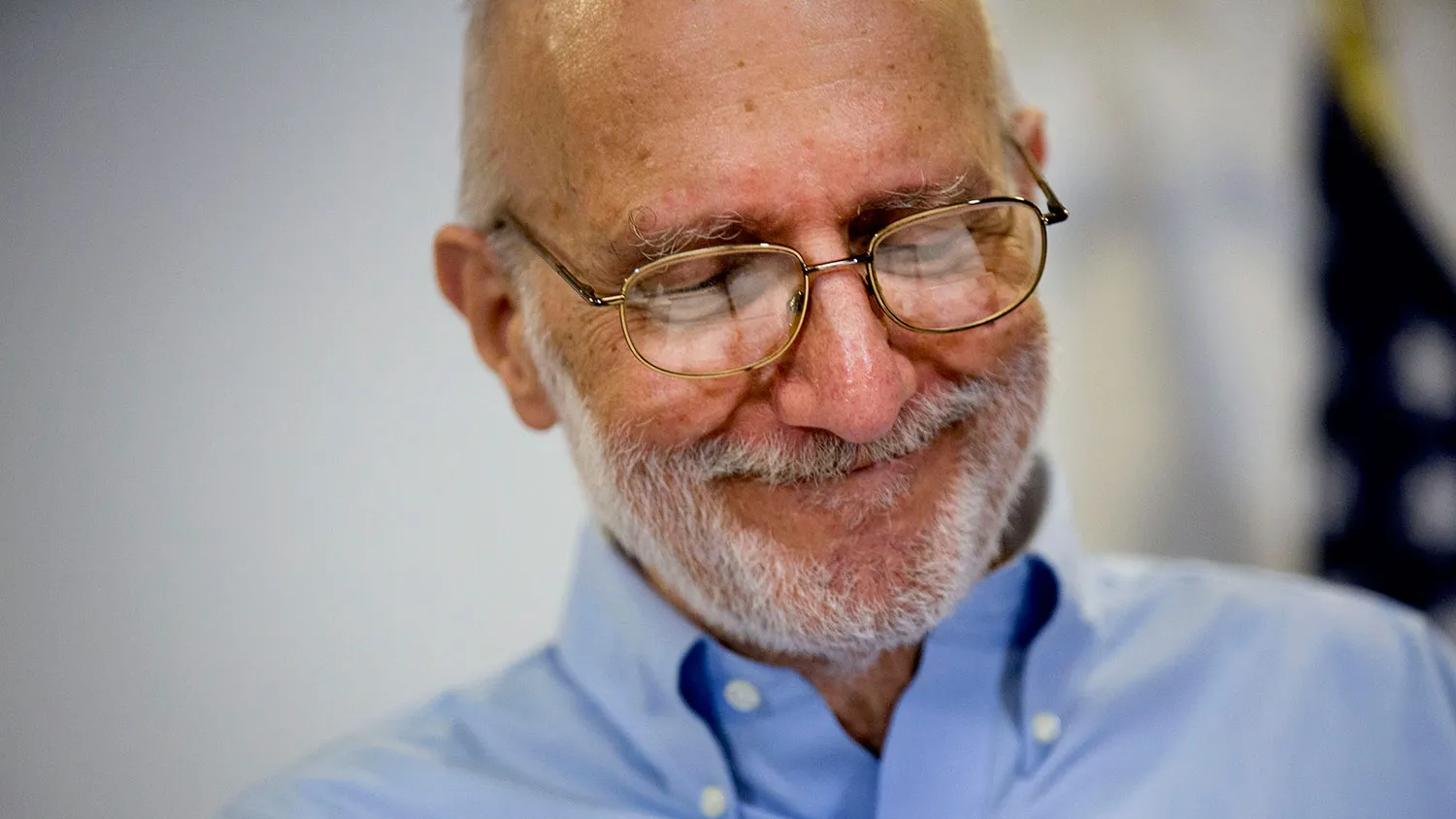 American aid worker Alan Gross, a former Cuban prisoner released on humanitarian grounds, pauses while speaking at a news conference in Washington, D.C., U.S., on Wednesday, Dec. 17, 2014.
