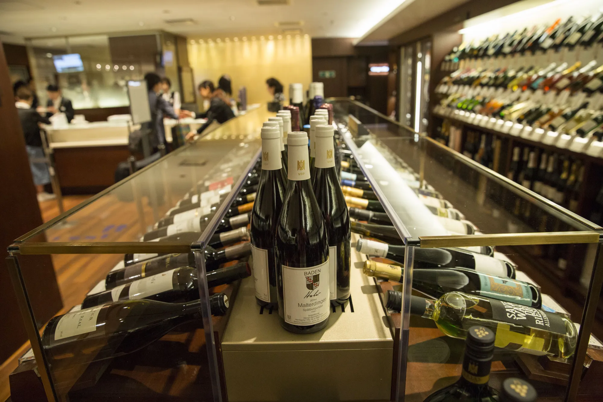 Sake and Wine At Isetan Shinjuku Store After EU-Japan Trade Agreement 
