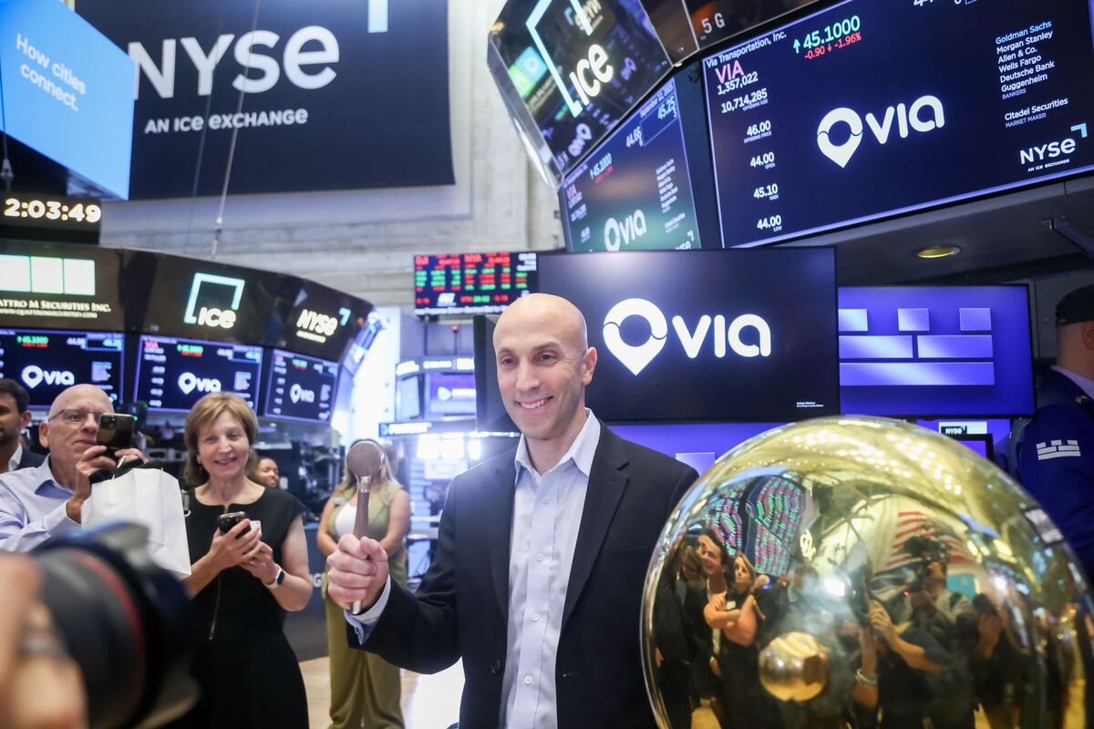 Via Transportation's IPO Raises $492.9 Million, Shares Surge 7.6%