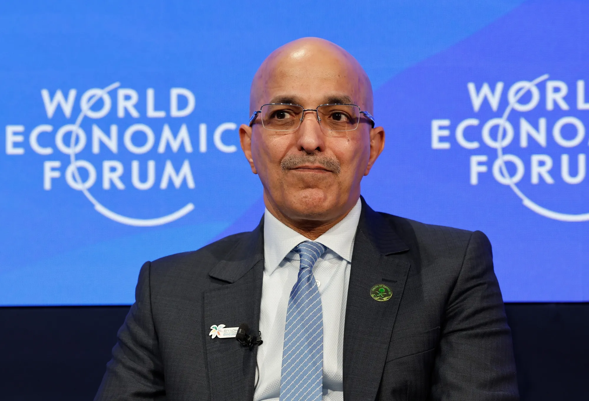 Mohammed Al-Jadaan in Davos, Switzerland.