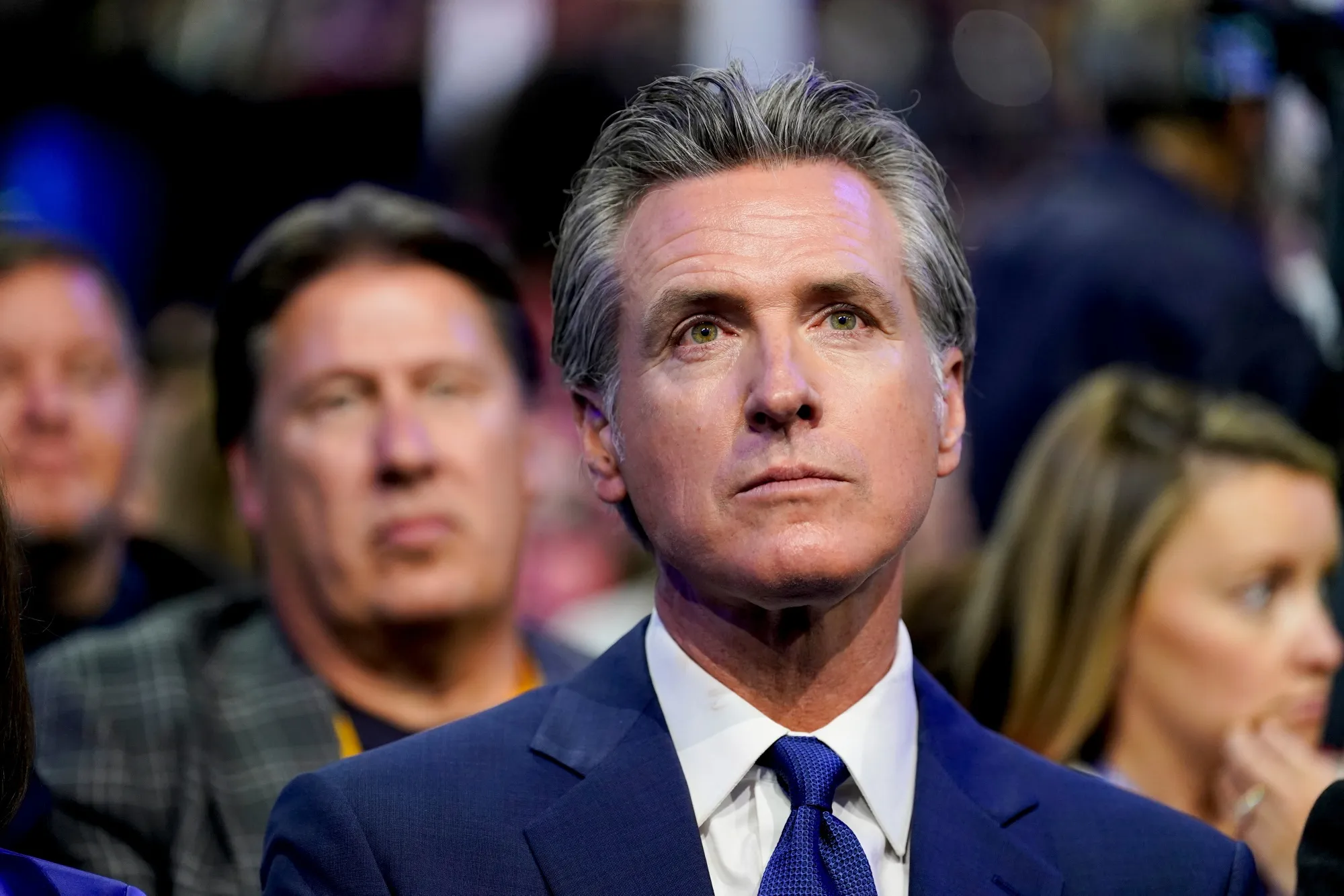 Gavin Newsom, governor of California.