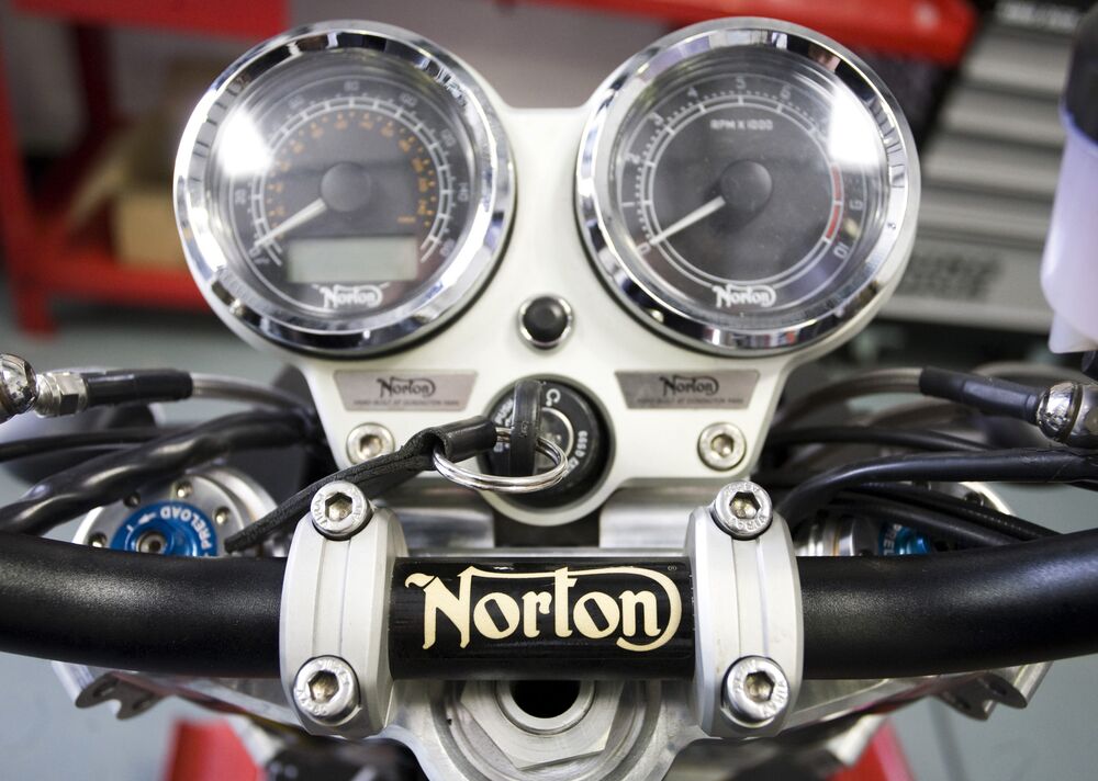 norton motorcycles tvs
