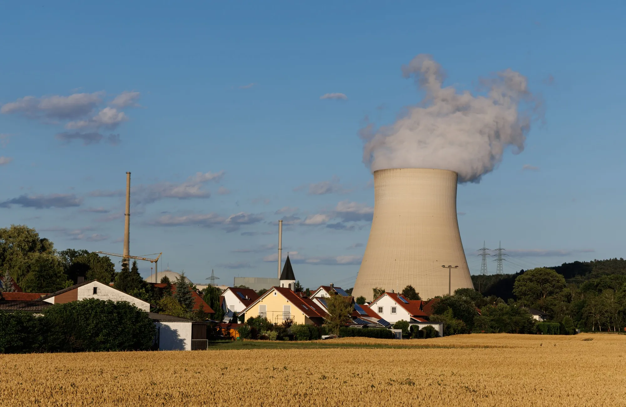 A nuclear power plant in Essenbach, Germany.&nbsp;