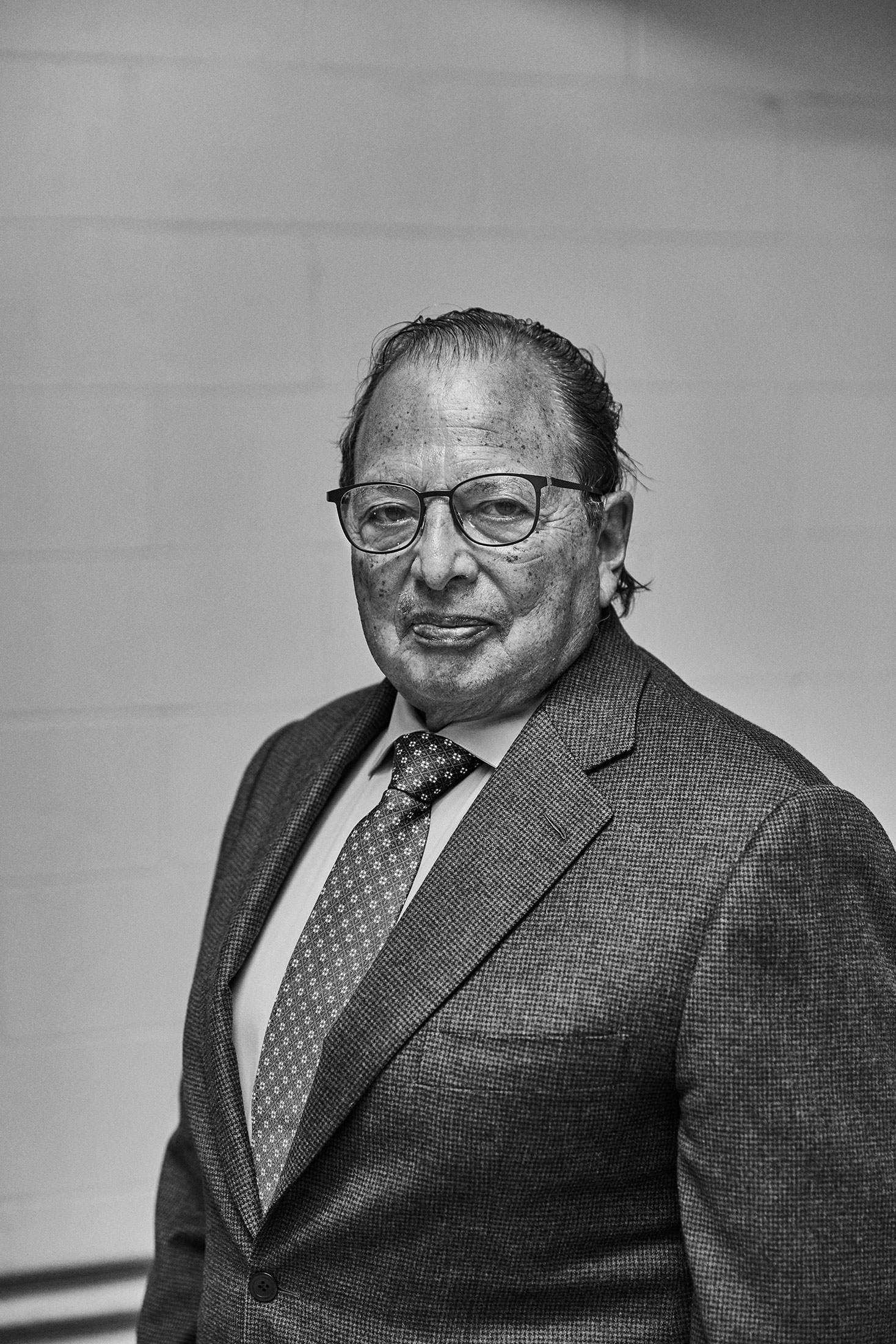 Douglas Durst inside his building,  One Bryant Park