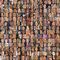 Synthetic faces generated via a neural network