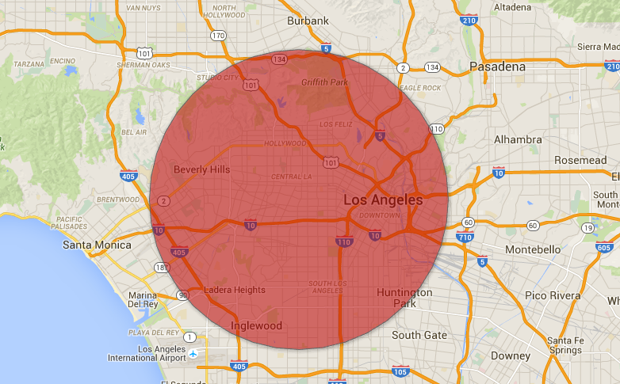 Mapping L A County s 200 Square Miles Of Parking Bloomberg