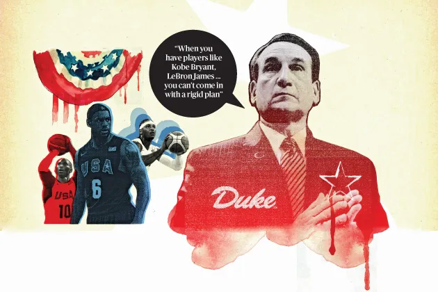 Mike Krzyzewski on the U.S. Olympic Basketball Team