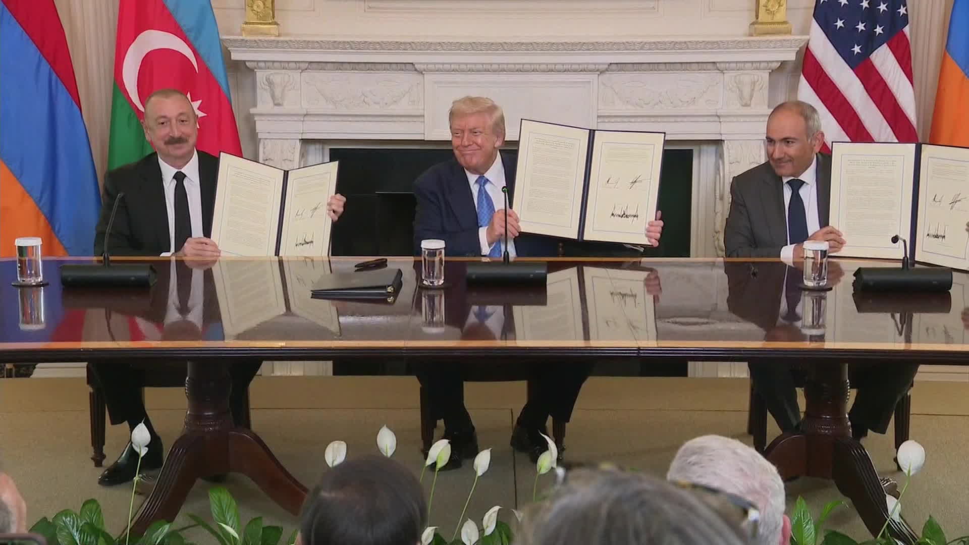 Azerbaijan-Armenia Sign Historic Peace Declaration in Washington
