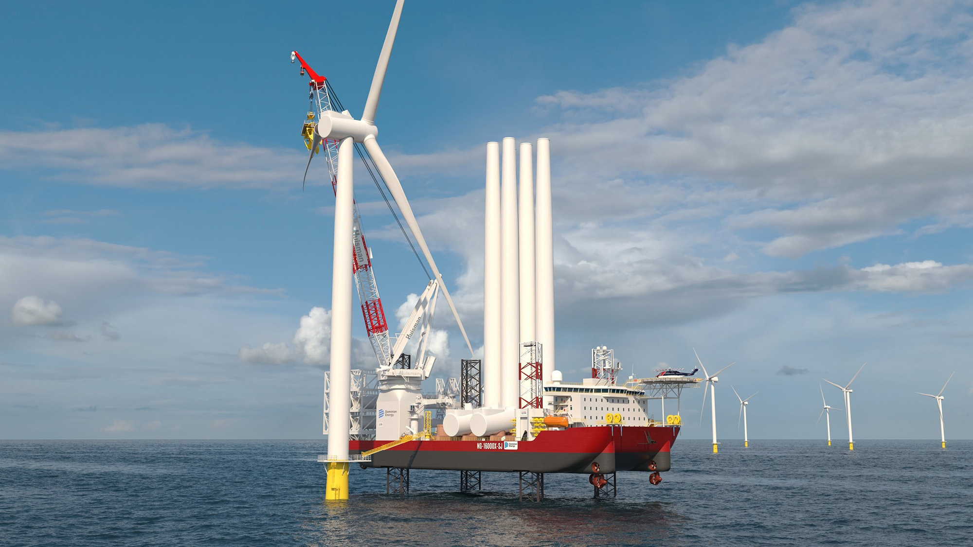 Dominion Says New Ship Has Vital Role in Biden WindEnergy Plan